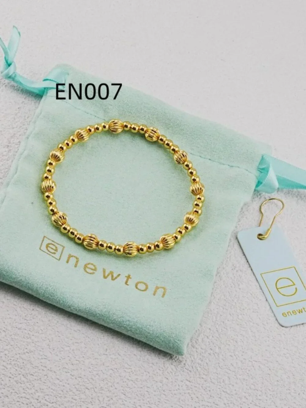 Enewton Gold Watermelon Bead Spacer Bracelet